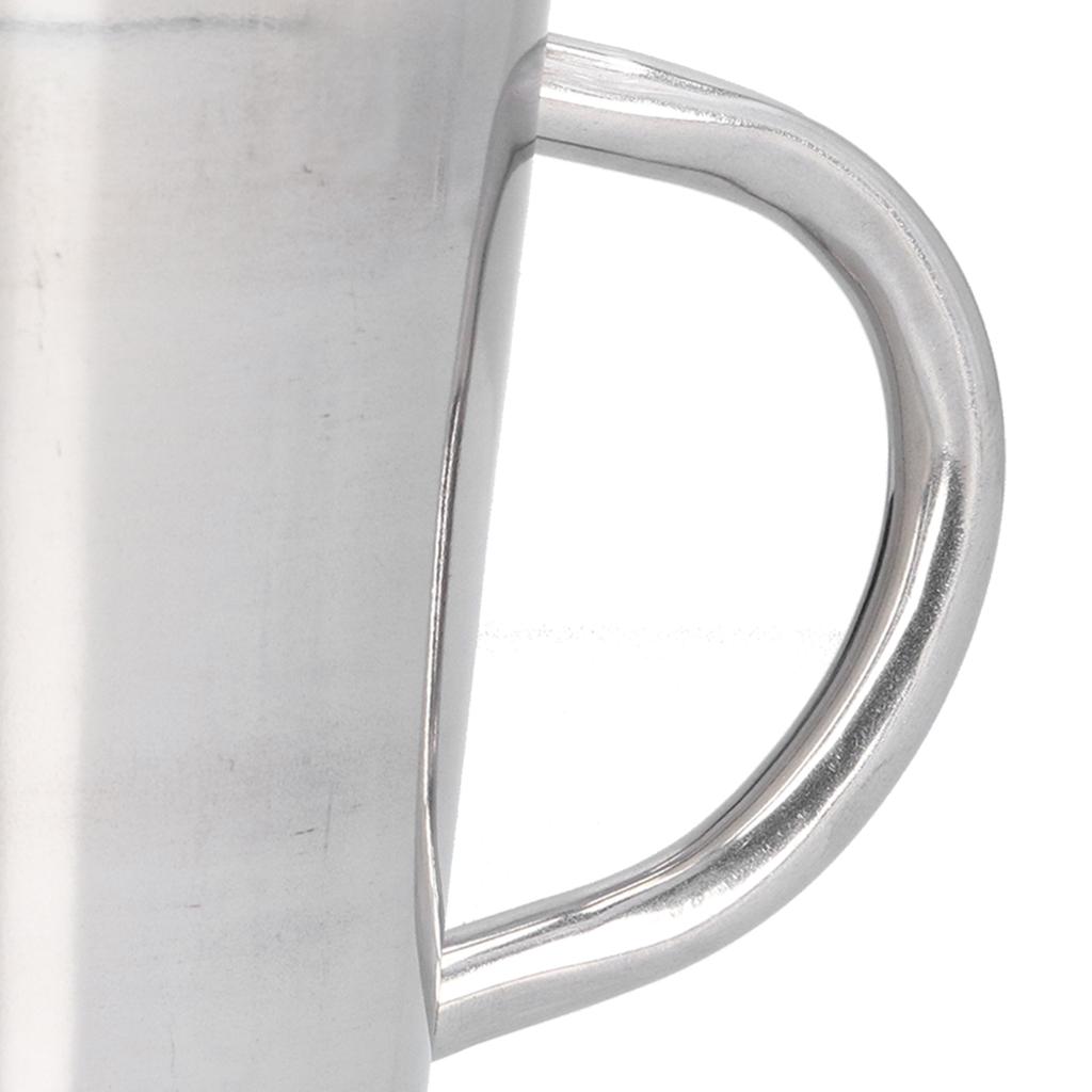 Kubek na wodę 300 ml z uchwytem Stal nierdzewna 304 Izolacja termiczna Kubek do kawy do domu