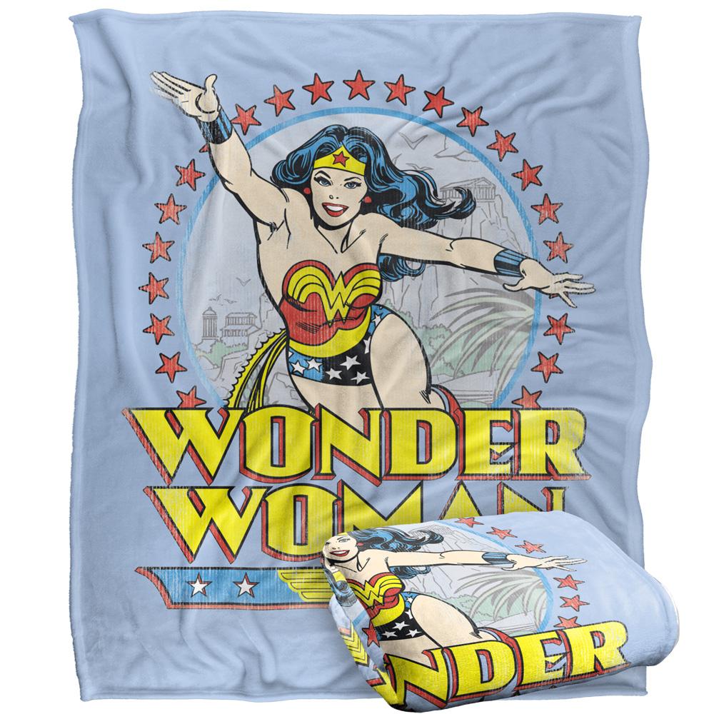 Wonder Woman Vintage Blanket