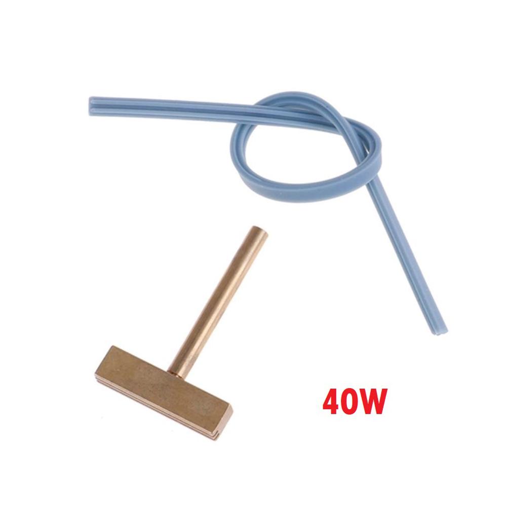 2Pcs/Set T-Soldering Iron Tip 30/40/60W Cable Repair