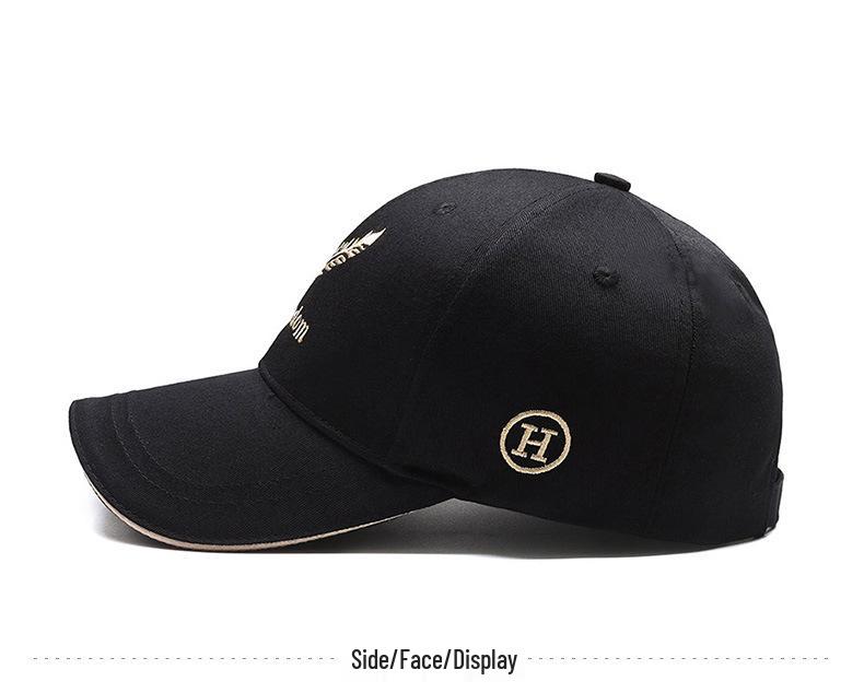 Spring Wheat Ear Embroidery Baseball Cap - Unisex Sunshade and Sun Protection Duckbill Hat