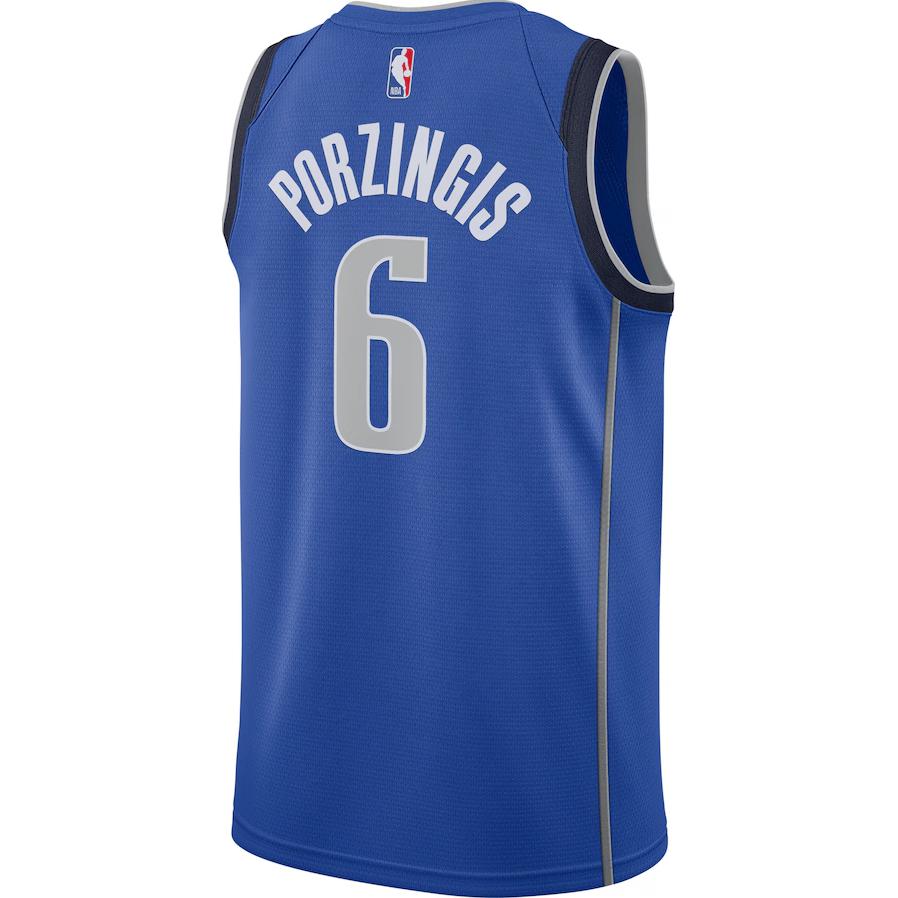 Nike Dallas Mavericks Digital Letter Print Comfortable Sleeveless Basketball Jersey Unisex Jersey Blue CW3662-481