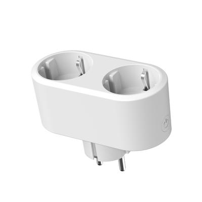 Έξυπνη Πρίζα Διπλή Πρίζα WiFi/Zigbee/BLEmesh ΤΥ APP Τηλεχειρισμός Έξυπνη Κοινή Χρήση 16A Βύσμα WiFi με