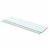 Panneau d'étagère - MAISON EXCLUSIVE - Verre trempé - 60 x 12 cm - Transparent - Charge 15 kg