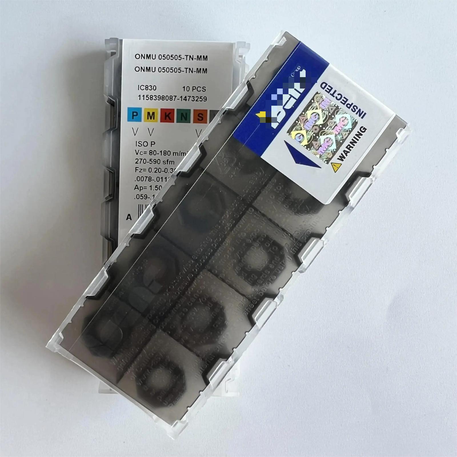 

ONMU050505-TN-MM IC830 /Industrial indexable Carbide Inserts 10 PCS