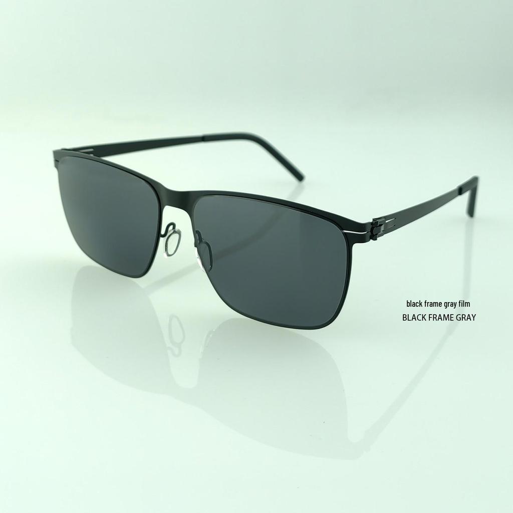 HD Men's Polarized Nylon Sunglasses - UV Protection for Driving, Fishing, and Goggles (Model 8672)