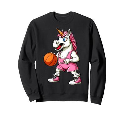 Einhorn Basketball Sweatshirt