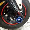 2Pcs Motorbike Anti-Collision Cup Front Fork Alloy Protective Crash Cushion Motorcycle Wheel Protection Modification Accessory