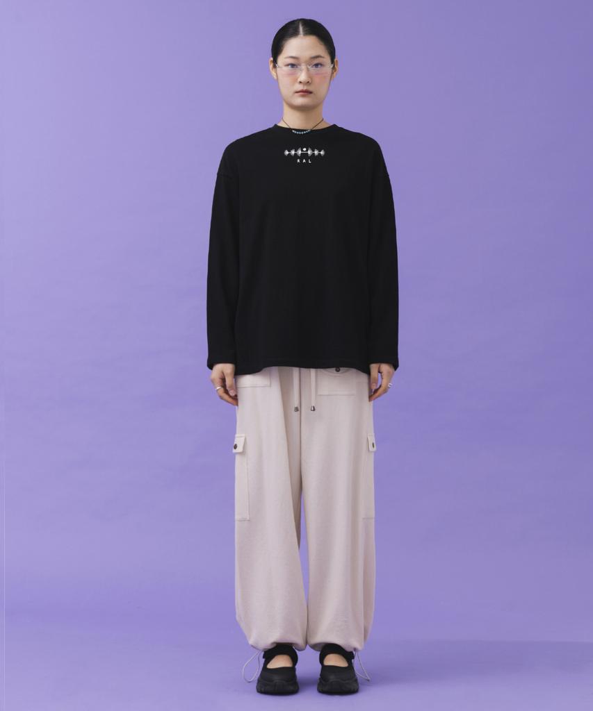 Lalmodeu Cotton Cargo Pants_Natural Ivory