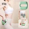 Thigh Vibration Relief Mini Electric Fascia Massager, Portable Muscle Relaxation Massage Ring with LCD Display, Adjustable Soothing Device Strap,