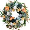 Artificial Flower Wreath Easter Valentines Day Hotel Restaurant Door Decorations