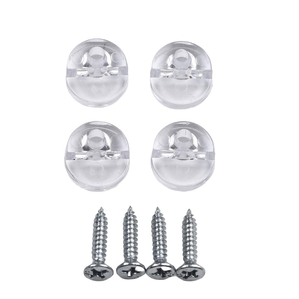4pcs Mirror Wall Hanging Fixing Kit Glass Bracket Mirror