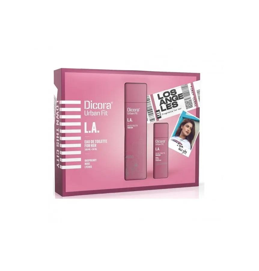 

Set Eau de Toilette Los Angeles 100 ml + Eau de Toilette Los Angeles 30 ml Dicora