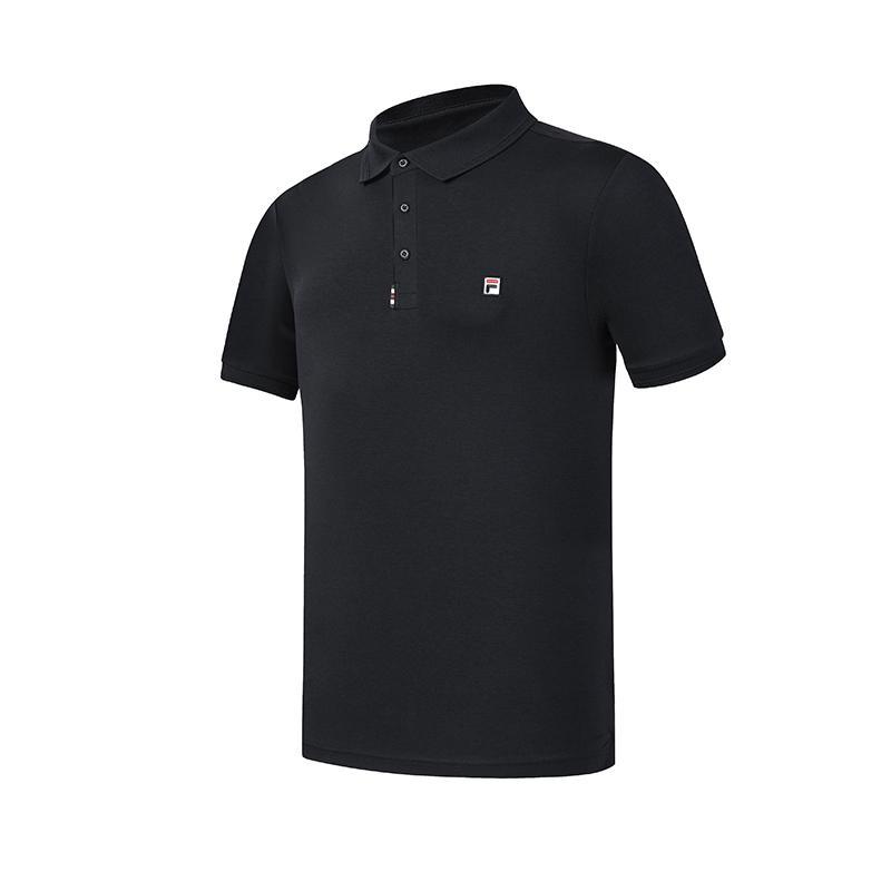 Fila Tennis Fashion Classic Simple Versatile Comfortable Moisture-Wicking Quick-Dry Sports Tennis Short Sleeve Polo Shirt Men tops A11M623133FNV M