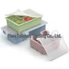 Forma de Gelo - Grade de Gelo de Silicone Grande para Congelador com Alta Capacidade para Armazenamento de Grau Alimentício