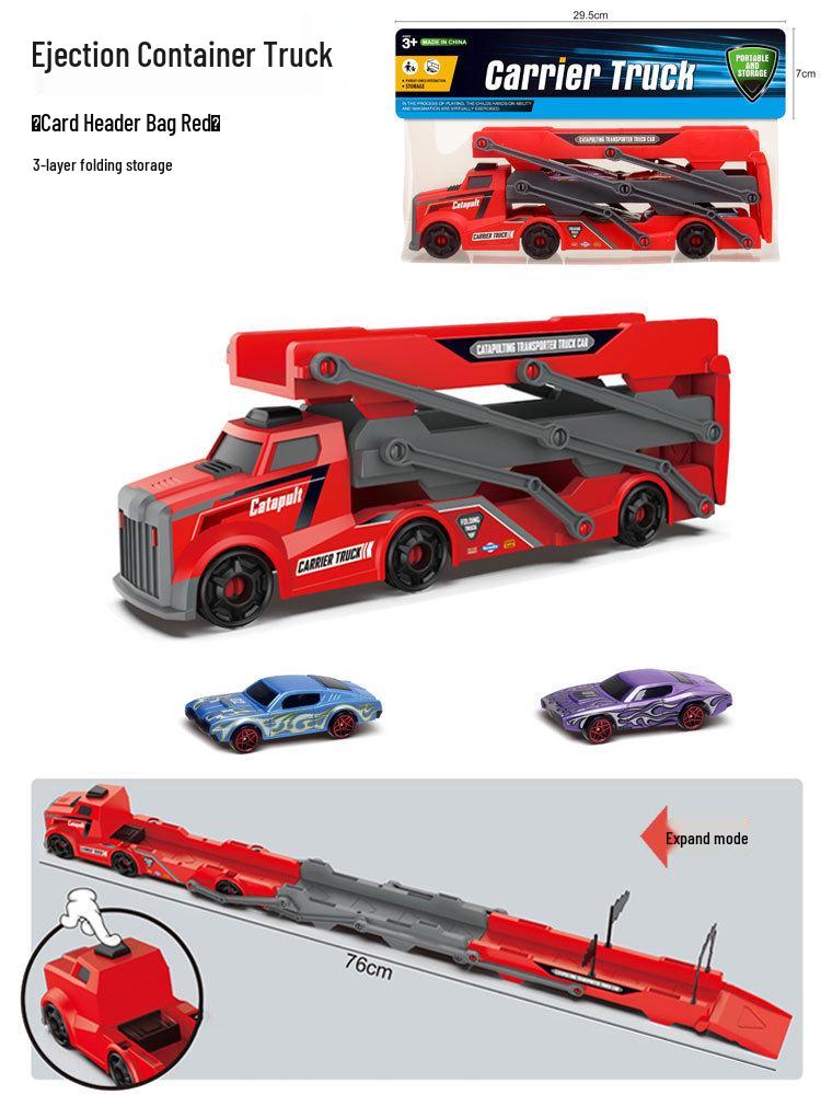 

Деформируемый Выбрасывающий Грузовик: Детский складной автовоз