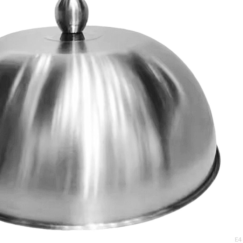 Burger Cover Cheese Melting Dome Griddle Accessory Heavy Duty Stainless Steel Food for Outdoor