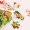 30-Piece Wooden Cartoon Base Puzzle for Early Education and Parent-Child Interaction