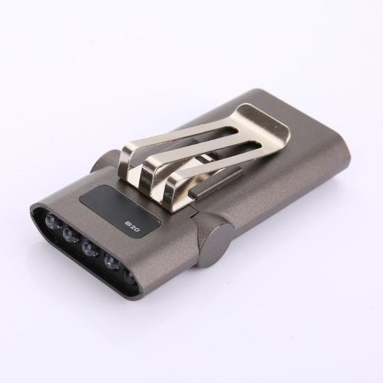 Hat Clip Light Mini Convenient High USB Charging Brightness Solid Dark Area Lighting