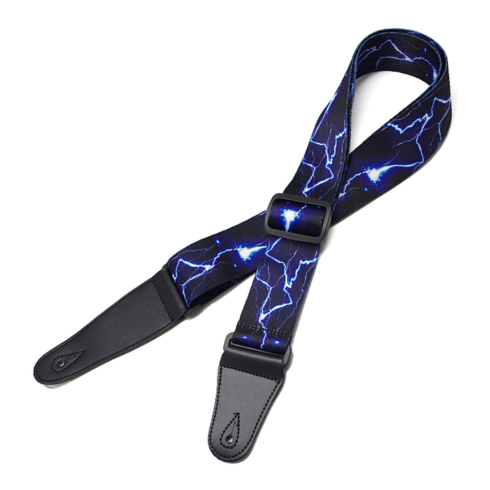 

Soft Cotton Adjustable Straps Replacement Electric Acoustic Guitar Bass Strap Thicken Shoulder Belt Easy to Use 5