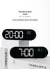 Multifunctional LED Geometric Style Clock for Living Room, Dining Room, and Bedroom - Model GH9009