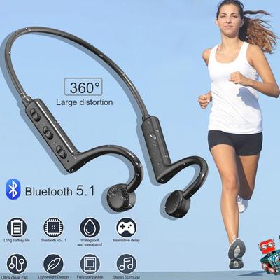 Hanging Neck KS19 Earphones Wireless Wireless Not In-ear Ks19 Bluetooth Earphone Portable Bone Conduction