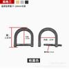 1pc Bag Hardware Fittings, Metal Chains & Shoulder Strap Adjust Buckles, Detachable Horseshoe D-rings, Screw Loop Rings for Crossbody Bags