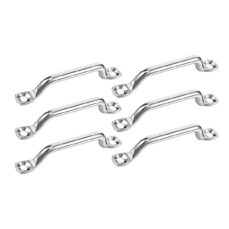

Yacht Door Stainless Steel Bows Handle Corrosions Resistant Pull Hardware Heavy Duty Quick Installation Boats Accessory