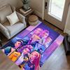 Huntrix: Future Heroes Unite Area Rug Design for Living Rooms Decorate Room Bedrooms Entryway Antislip Carpet Office Home Decor