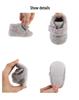 Infant Warm Cotton Shoes: Cozy 0-1 Year Furry Indoor Walking Shoes 7111