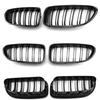 New Look Car Grille Grill Front Kidney Glossy 2 Line Double Slat For BMW 6 Series F06 F12 F13 2012-2017