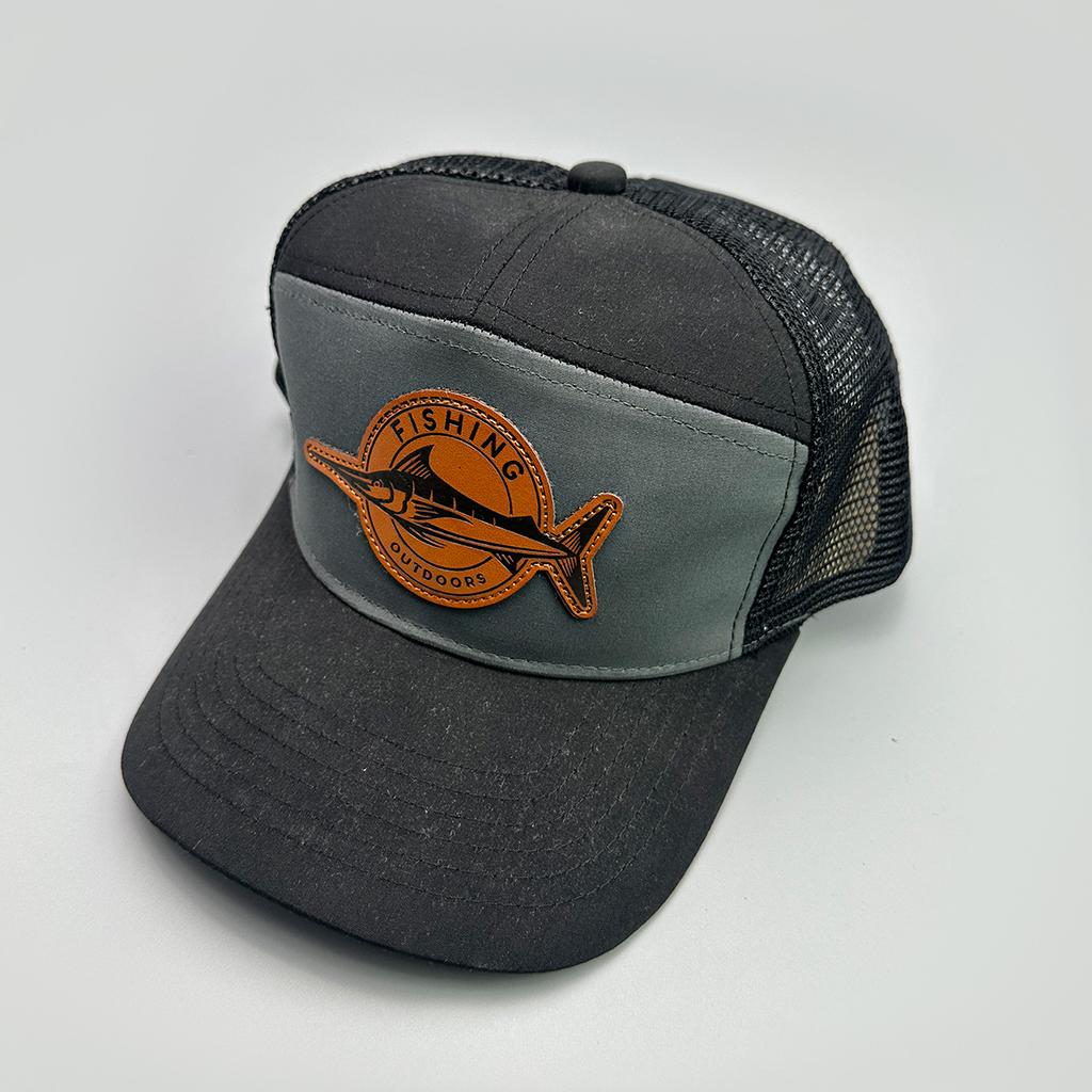 American Hardtop Patch Fishing Mesh Baseball Cap Men'S And Women'S Sunshade Hardtop Color Matching Outdoor Truck Hat