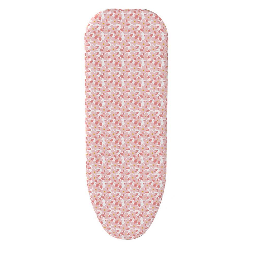 Floral Pattern Ironing Board Cover Thickened Elastic Ironing Board Cloth Stain Resistant Heat-resistant Ironing Heat Shield