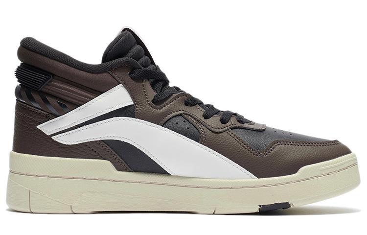 Li Ning Wave SUPERWAVE Mid Textile, Synthetic Leather Slip Resistant Cushioning Abrasion Resistant Mid top AGCR233-5