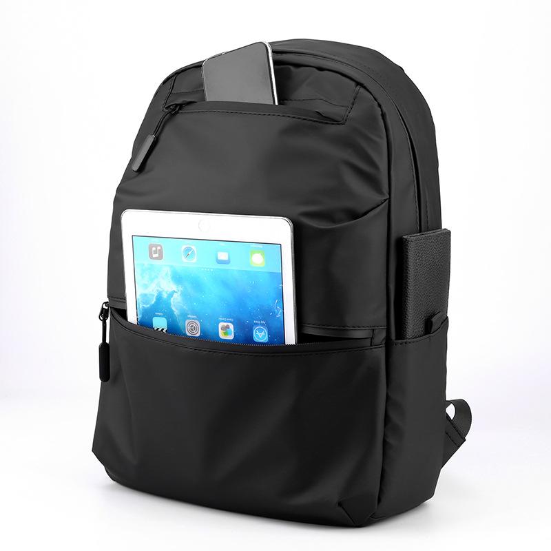 New waterproof backpack men's large-capacity casual backpack high school college student schoolbag simple travel computer bag