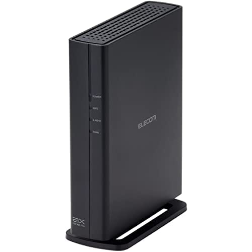 Elecom WiFi Router Wireless LAN Wi-Fi6 11ax 1201+574Mbps Compatible with IPv6 (IPoE) Equipped with Built-in Antenna Supervised by DX Antenna Equipped