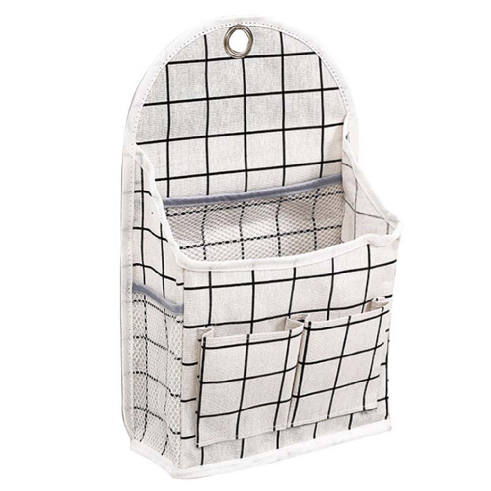 

With Hook Sundries Storage Dorm Hanging Pocket Bedside Storage Hanging Storage Bag Home Storage Grid