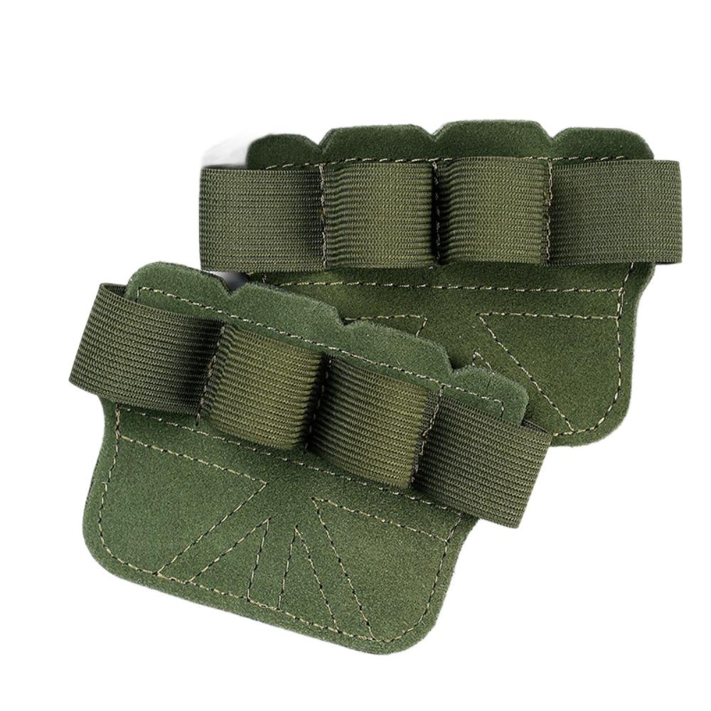 Läder Viktlyft Träningshandskar Handflatskydd Dam Herr Fitness Sport Gymnastik Grepp Pull-ups Viktlyft Träningspass