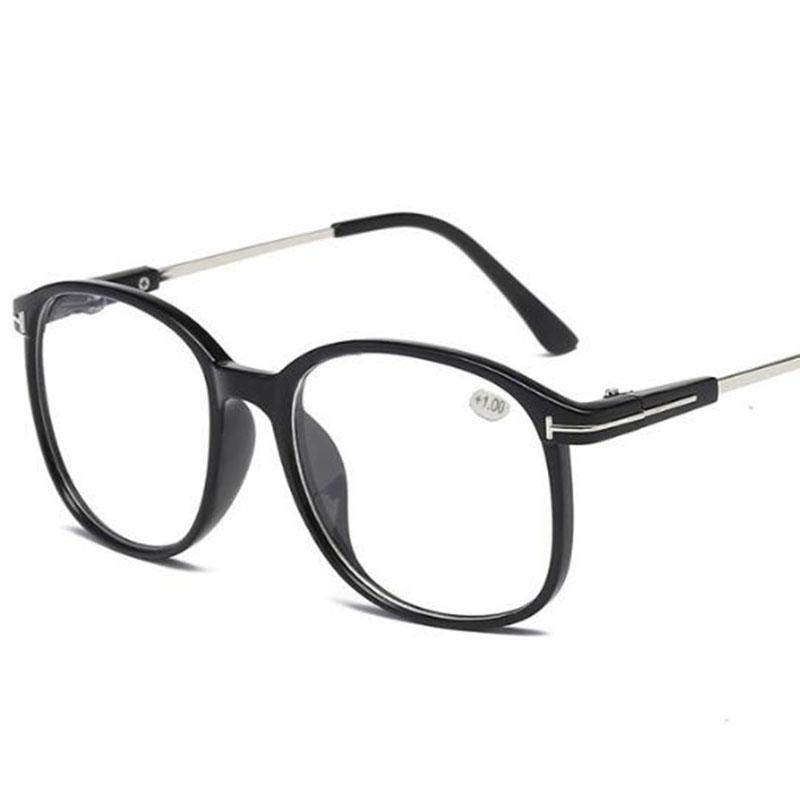 

Oversize Big Frame Reading Glasses Presbyopic Eyewear Male Female Hyperopia Glasses With Strength +0.5 +0.75 +1.0 +1.25 To +4.0 +4.0