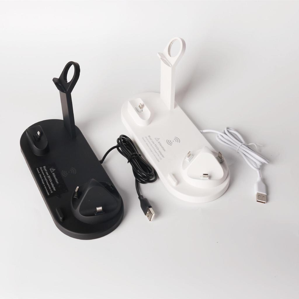 4-in-1 Wireless Charging Stand for iPhone, AirPods, and Apple Watch