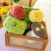17-25cm Vegetable Cute Mushroom Potato Soft Dolls Cartoon Peanut Broccoli Home Decor Cushion Pillow Birthday Gift