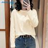 Jeanswest Women's Butterfly Print Loose Fit Long Sleeve T-Shirt