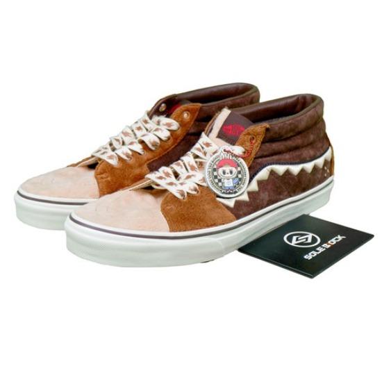

Vans SK8 x The Monsters Labubu Suede Mid Brown Orange VN000BWEDFO Unisex EU 35