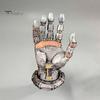 Phone Stand for Gaming Enthusiasts Controller Holder Cyberpunk Mechanical Hand Desktop Cell Painted Accessory Headphone Hanger Resin Gamepad Game