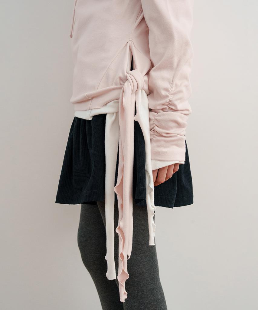 SINOON Side Tie T-Shirt (Pink)