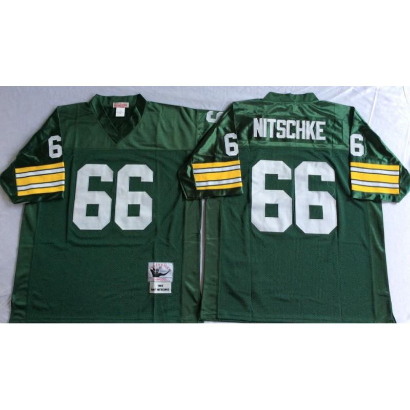 Green Bay Packers NFL Jersey Retro Hombre Mujer Algodón Ropa para Fans Deportivos Uniforme de Equipo 92 5 15 66 MN
