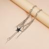 Fashion Forward Hollow Star Necklace Versatile Layering Jewelry For Women Lightweight Alloy Daily Wear Accessory