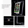 5 Transparent Acrylic Trading Card Sleeves With Magnetic Snap And Included Slot Ideal For 35PT Sports Memorabilia