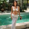 Women's Sexy Backless High-Waisted Push-Up Skirted Swimsuit 2026 Collection
