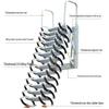 Fully Automatic Hidden Telescopic Electric Staircase for Indoor Villas