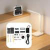 51 MCU Ultrasonic Ranging DIY Kit HC-SR04 DC 4.5-5.5V 3-Digit Display Voice Broadcast Battery/DC Power Supply for Hobbyists